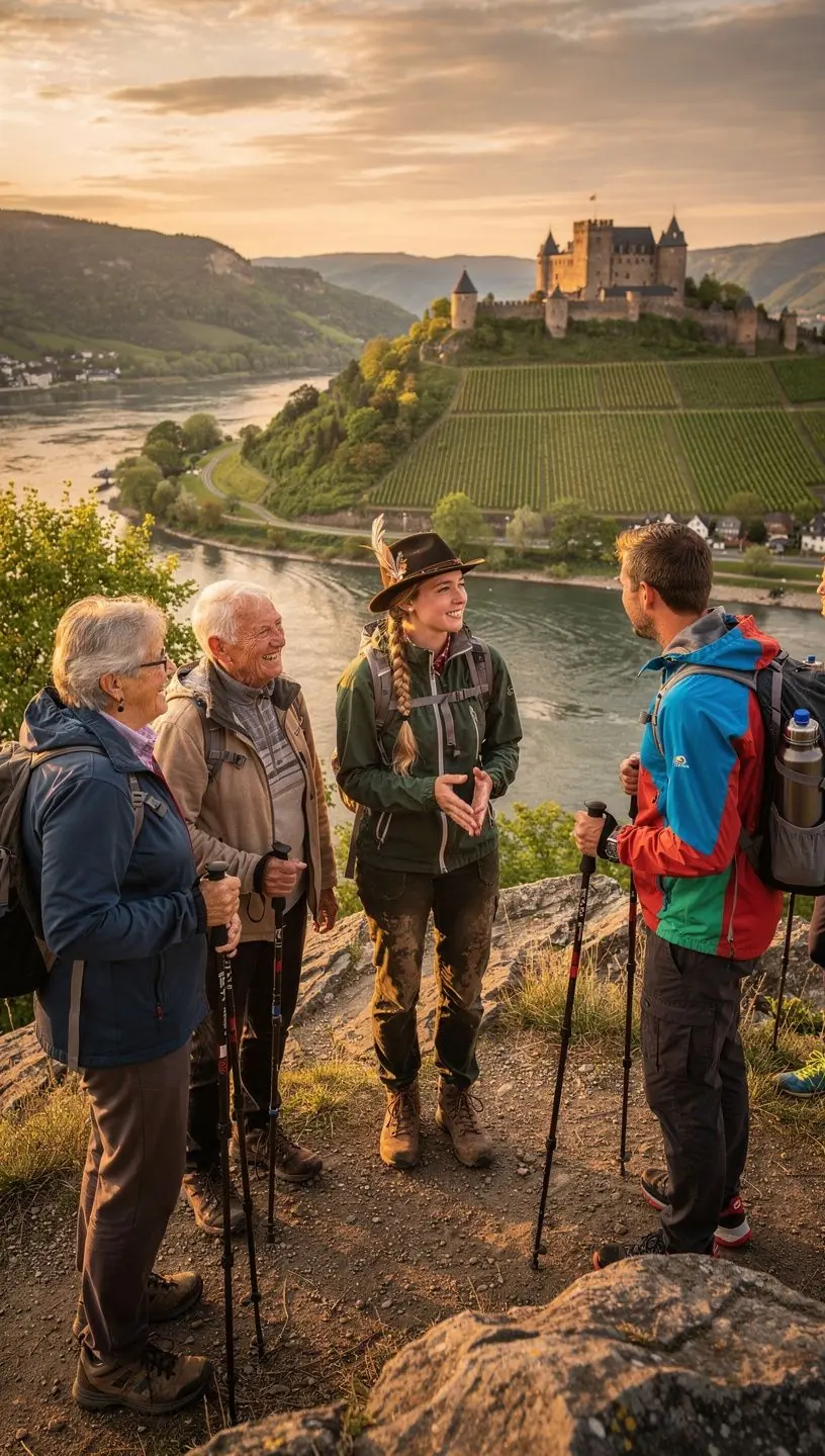 Rucksackverleih mit moderner Outdoor-Ausrüstung für mehrtägige Wandertouren in deutschen Mittelgebirgen.